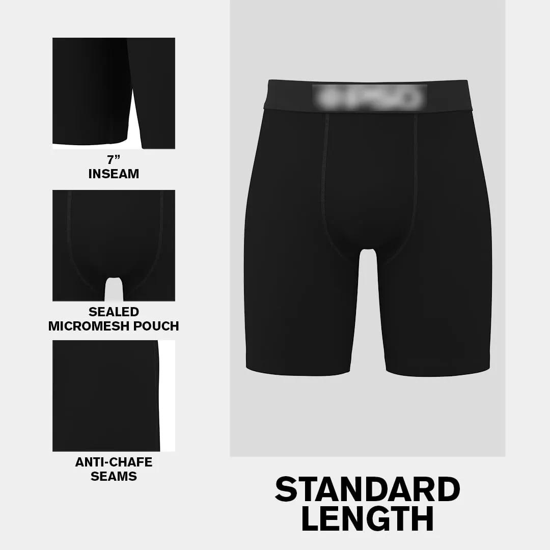 🔥Men's Novelty Graphic Long Leg Boxer Briefs