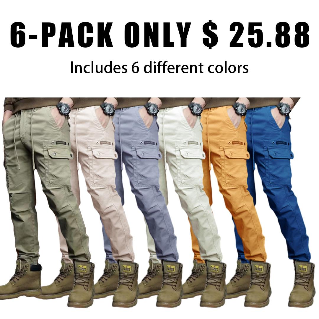 🔥12 packs ＄38.85 today（Includes all colors） Men's Work Pants