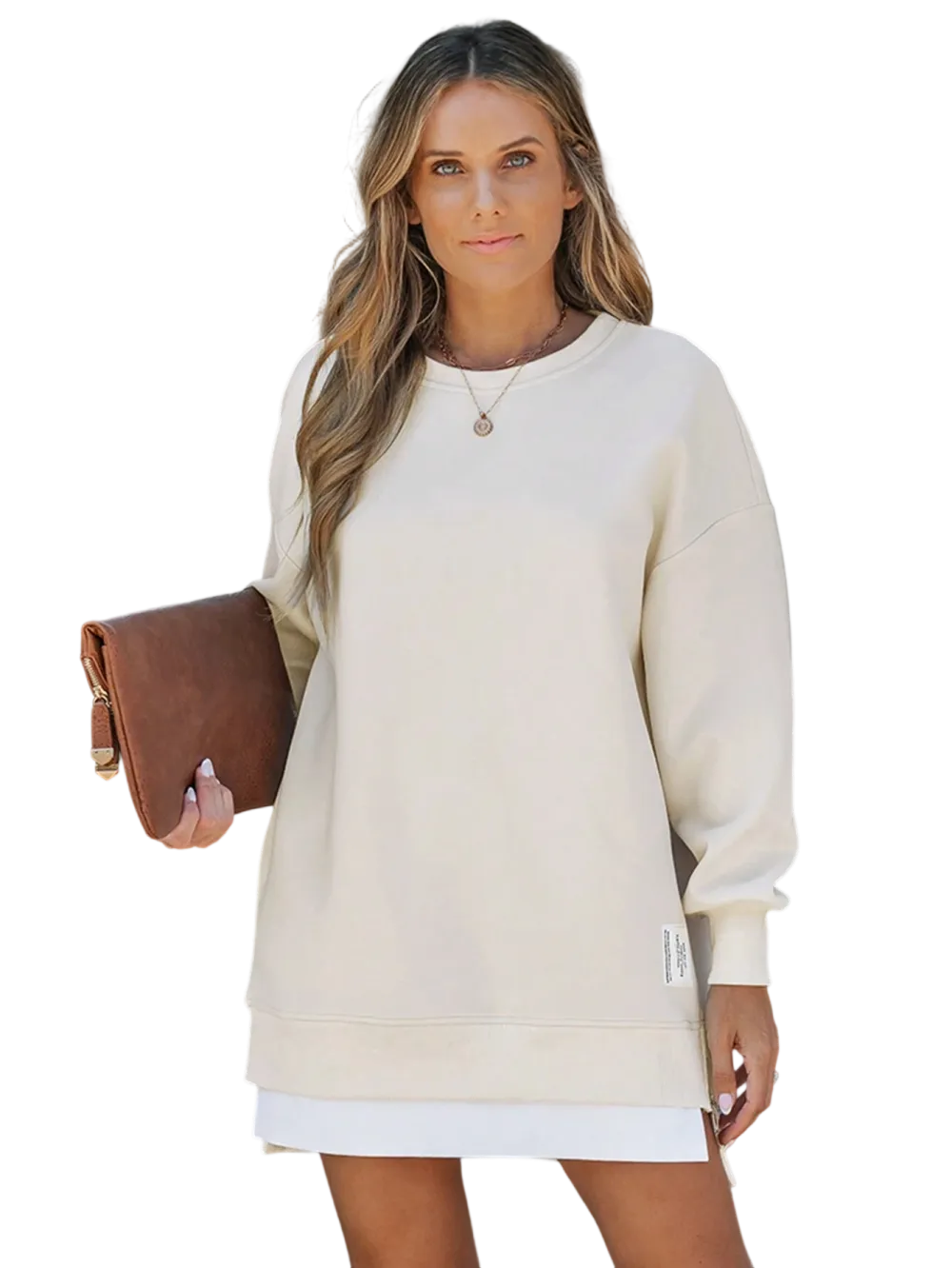 Women's long-sleeved pullover