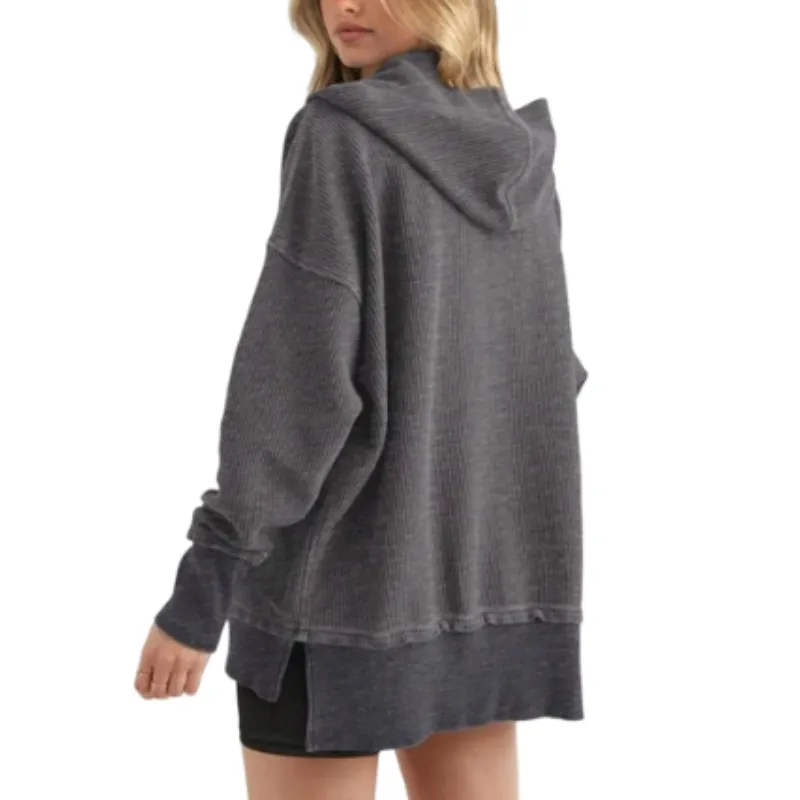 Womens Fashion V Neck Sweatshirt