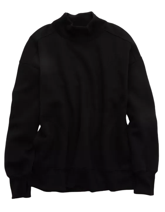 🔥 6-Color 6-Set - $26.9 Today 🔥Cloud Fleece Oversized Mockneck Sweatshirt+Barrel Sweatpant Matching Sets