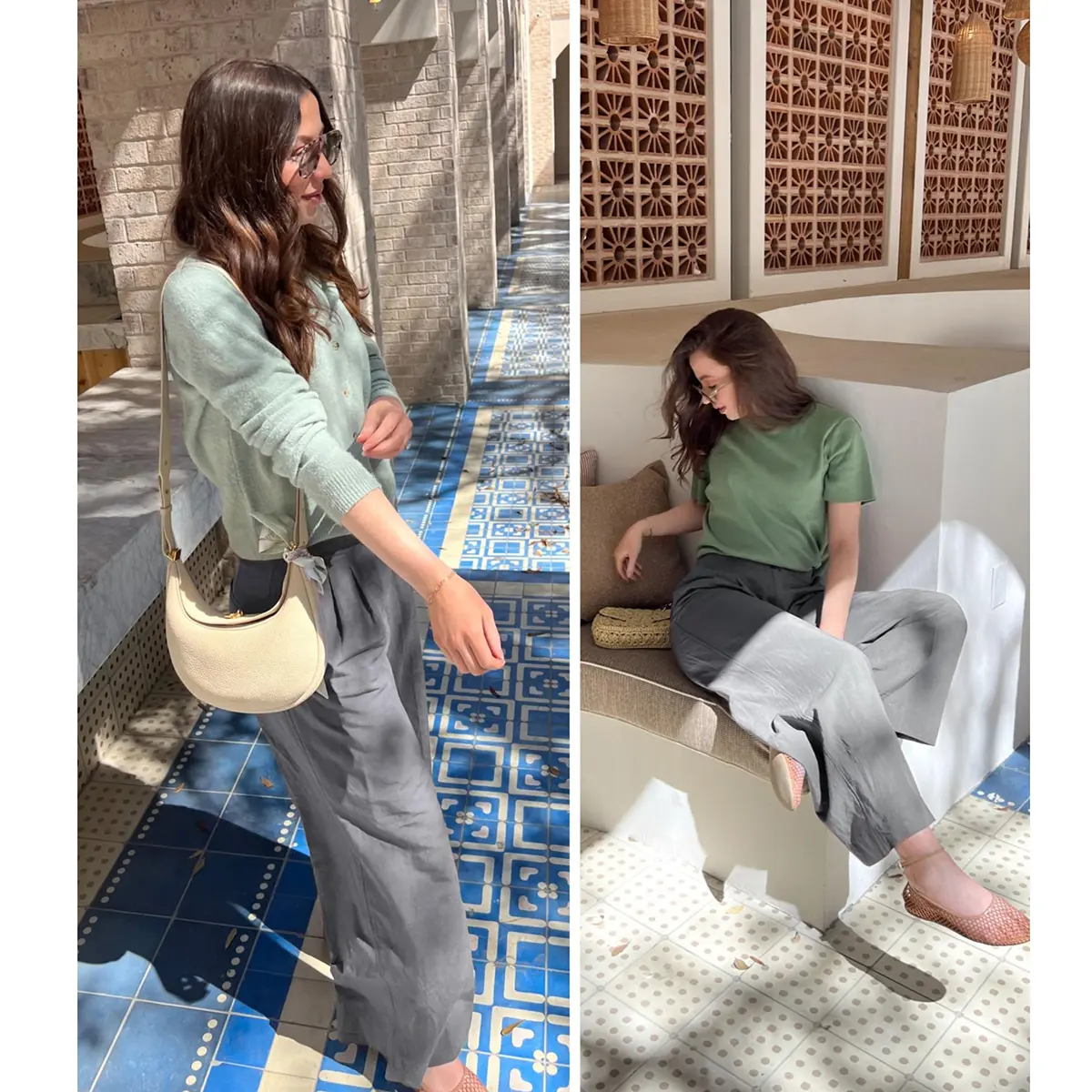 ⚡LAST 2 DAYS⚡- Women’s Casual High Waist Linen Wide Leg Trousers