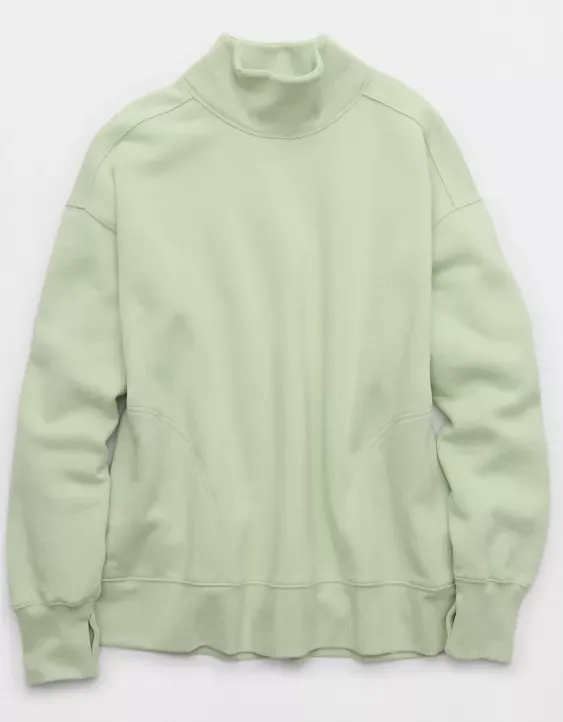 🔥 6-Color 6-Set - $26.9 Today 🔥Cloud Fleece Oversized Mockneck Sweatshirt+Barrel Sweatpant Matching Sets