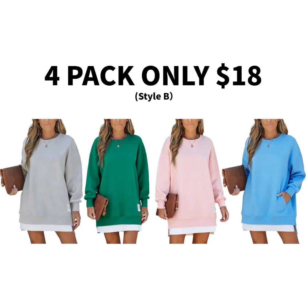 Women's long-sleeved pullover