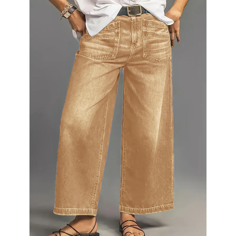 🔥Last Day Promotion - Women's High Waist Wide Leg Stretch Jeans