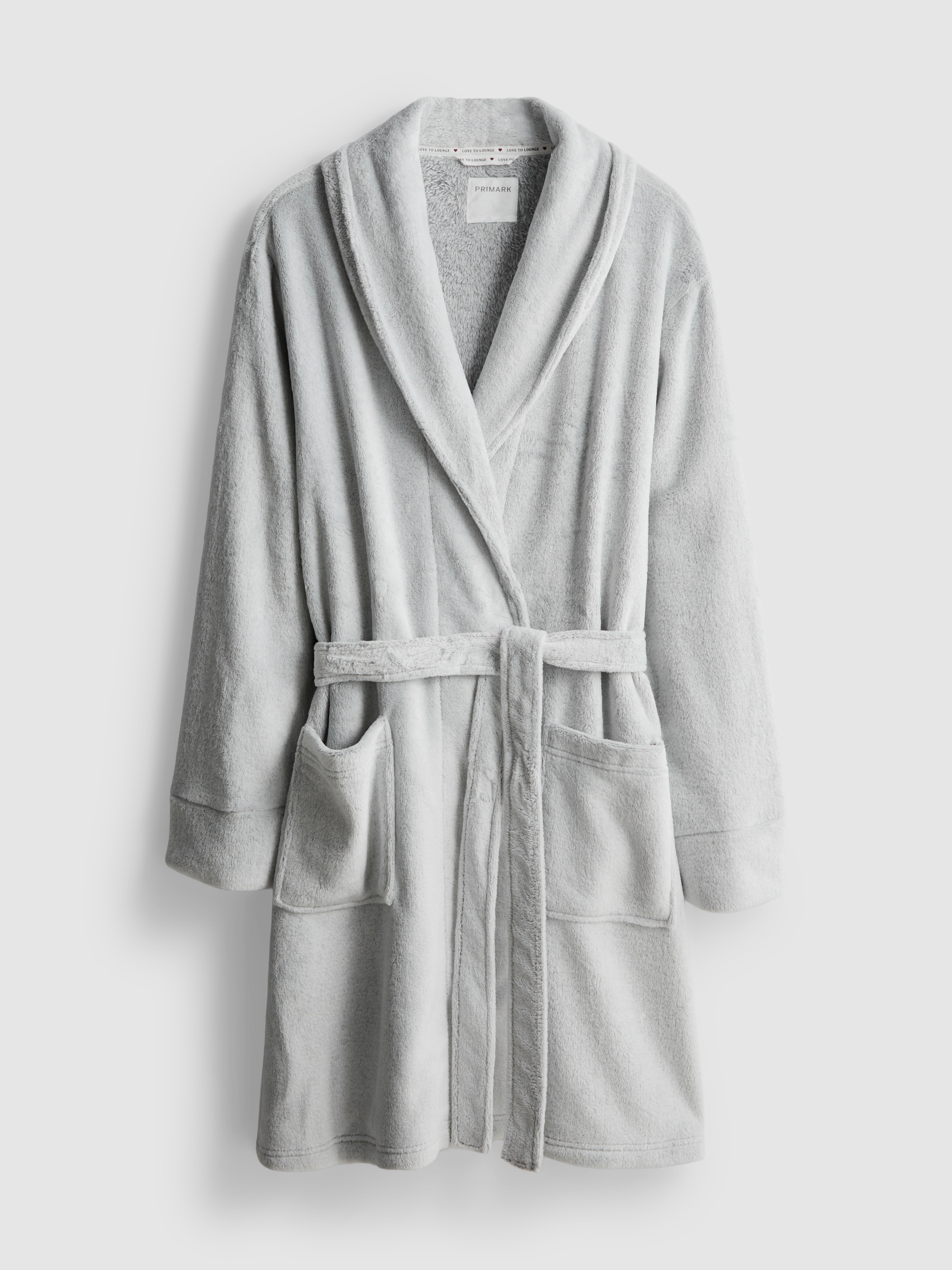 Love To Lounge Plush Midi Dressing Gown