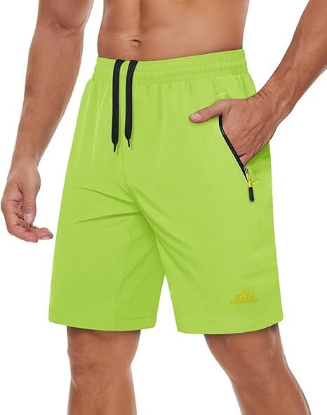 Men's workout running shorts(Pockets on both the front and back)