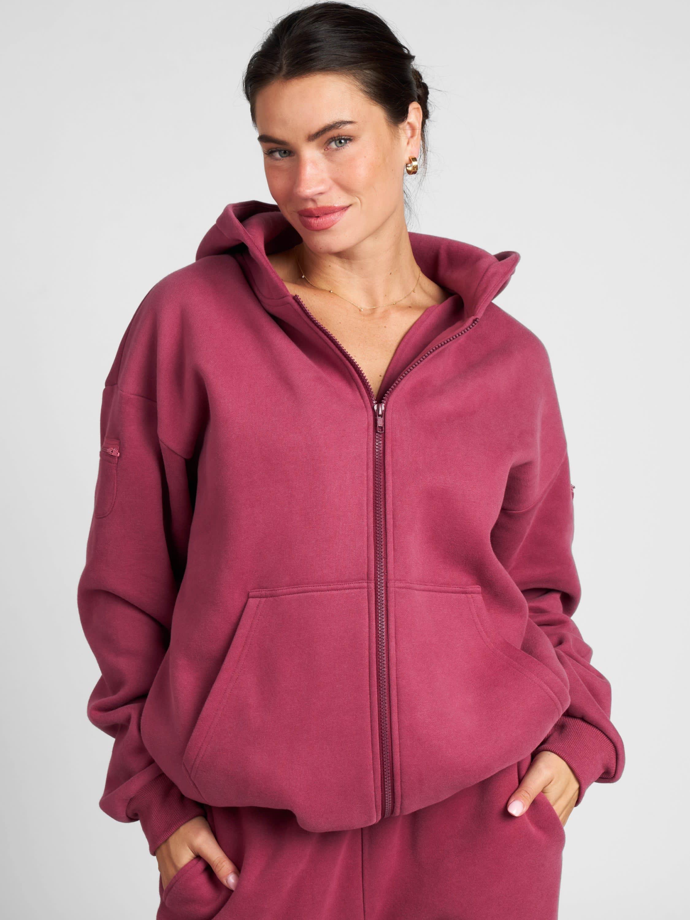 Travel Essentials Zip Up Hoodie