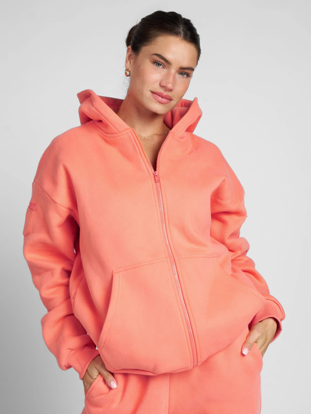 Travel Essentials Zip Up Hoodie