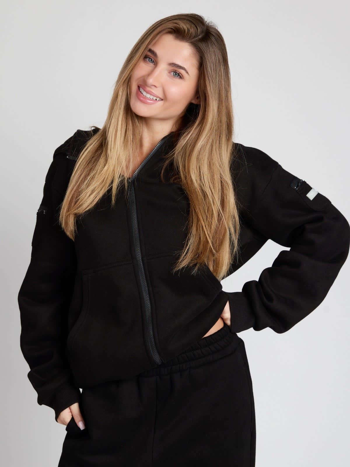 Travel Essentials Zip Up Hoodie