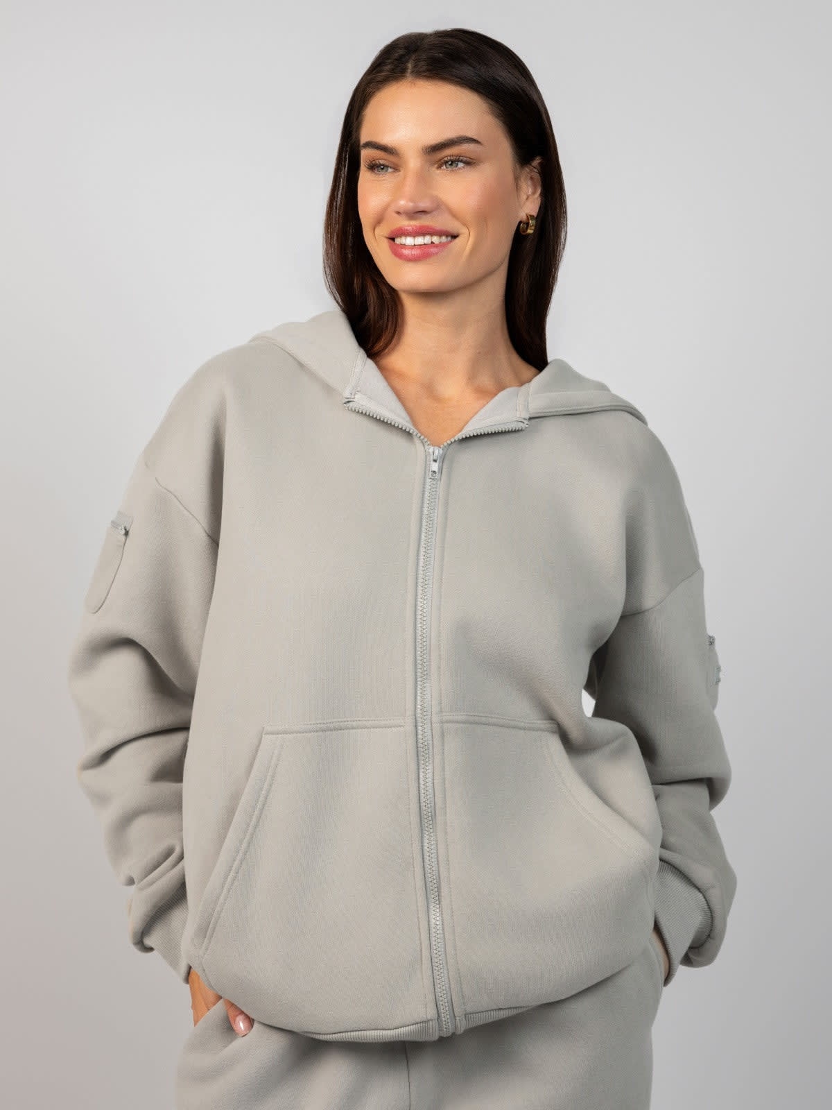Travel Essentials Zip Up Hoodie