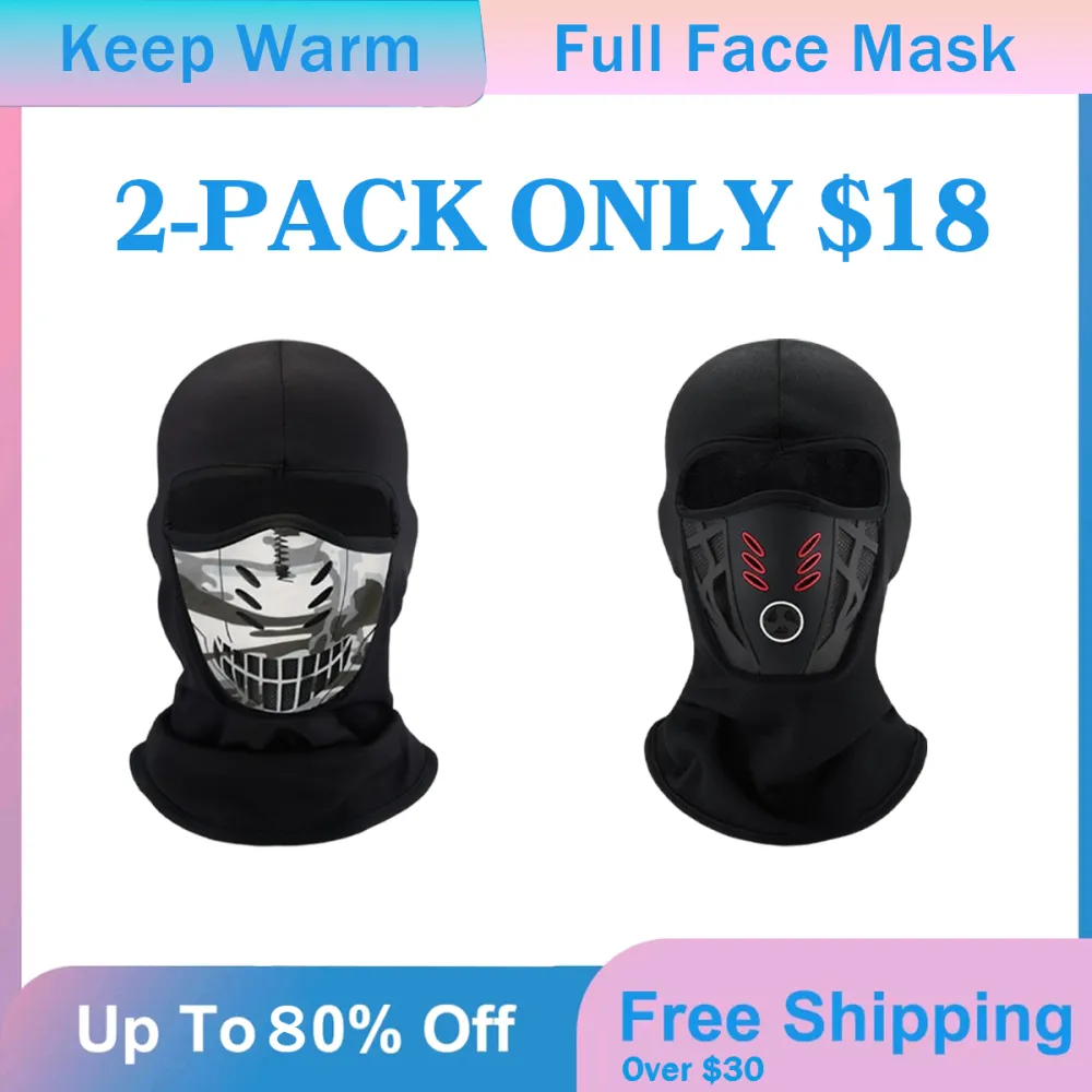 Winter Rider Warm Anti-Haze Balaclava Full Face Mask