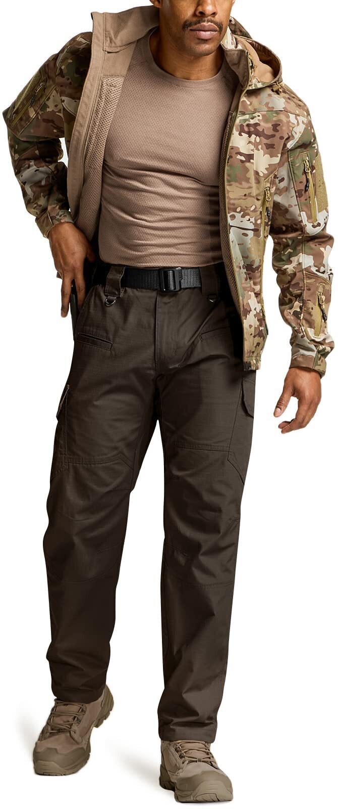 Last Day Sale 🔥Men's Tactical Pants, Water-Repellent Ripstop Cargo Pants