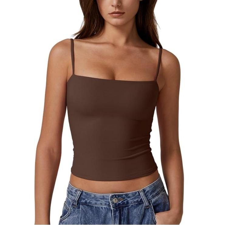⚡FINAL SALE⚡-Women's Double-Layer Basic Tank Top
