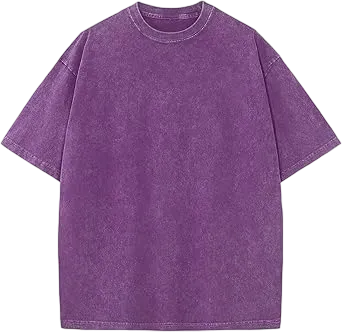 Men's Acid Wash Cotton T-Shirts