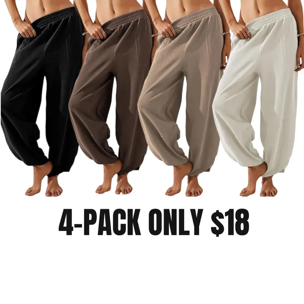 Women's Baggy Wide Leg Pants