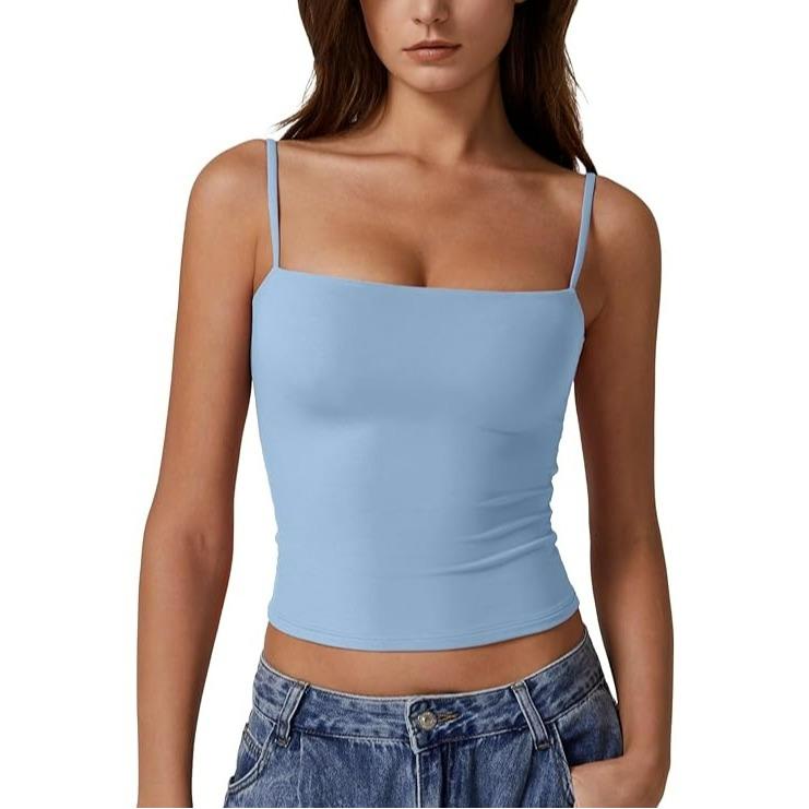 ⚡FINAL SALE⚡-Women's Double-Layer Basic Tank Top