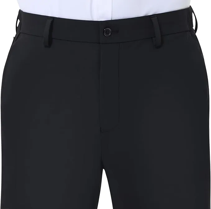 Men's Stretch Dress Pants No Iron Golf Pants Expandable