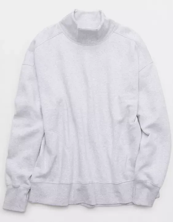 🔥 6-Color 6-Set - $26.9 Today 🔥Cloud Fleece Oversized Mockneck Sweatshirt+Barrel Sweatpant Matching Sets