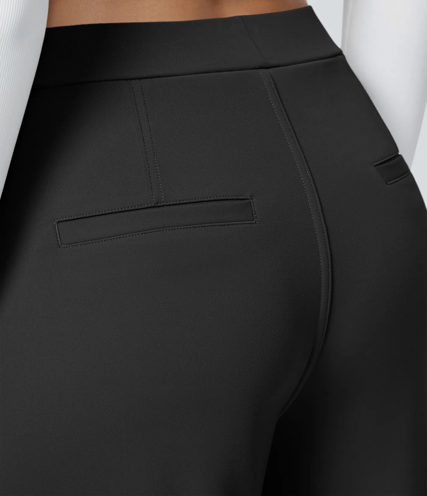 ⏰Big Spring Sale!High Waisted Side Pocket Straight Leg Work Pants