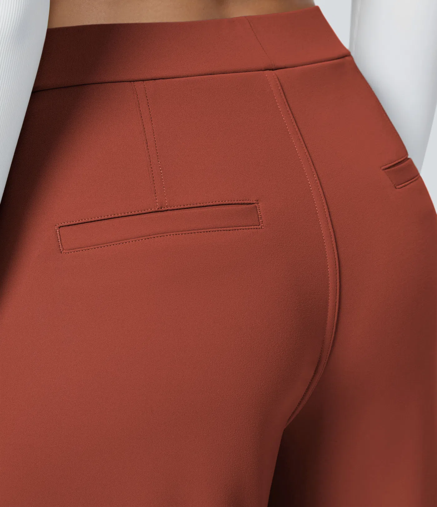⏰Big Spring Sale!High Waisted Side Pocket Straight Leg Work Pants