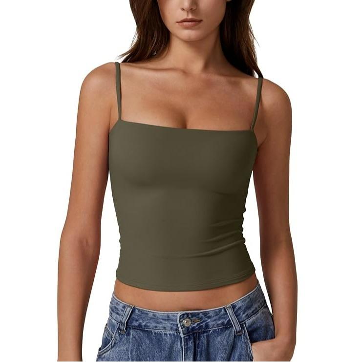 ⚡FINAL SALE⚡-Women's Double-Layer Basic Tank Top