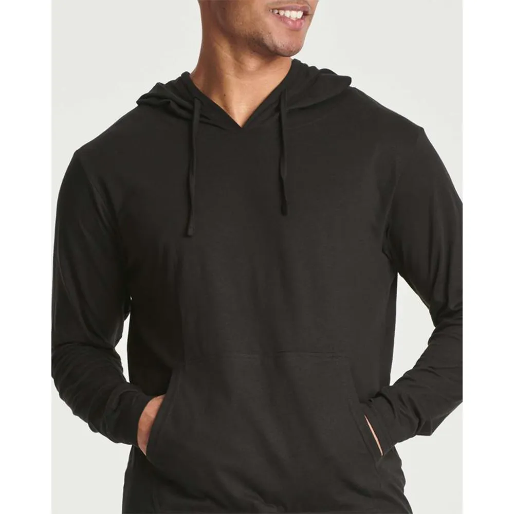 Men's Cotton Lightweight Casual Pullover Drawstring Hoodie With Pocket (Big & Tall)