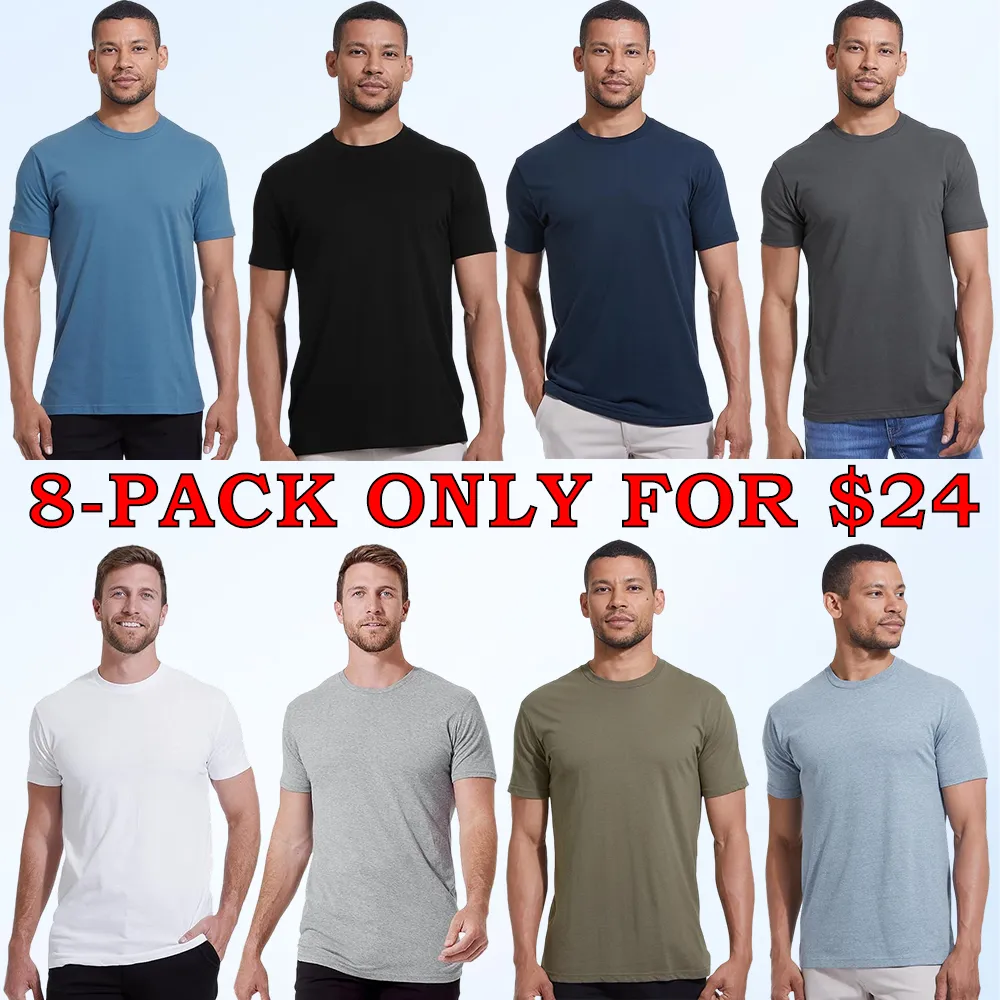 True Classic Men's Short Sleeve Crew Neck T-Shirt