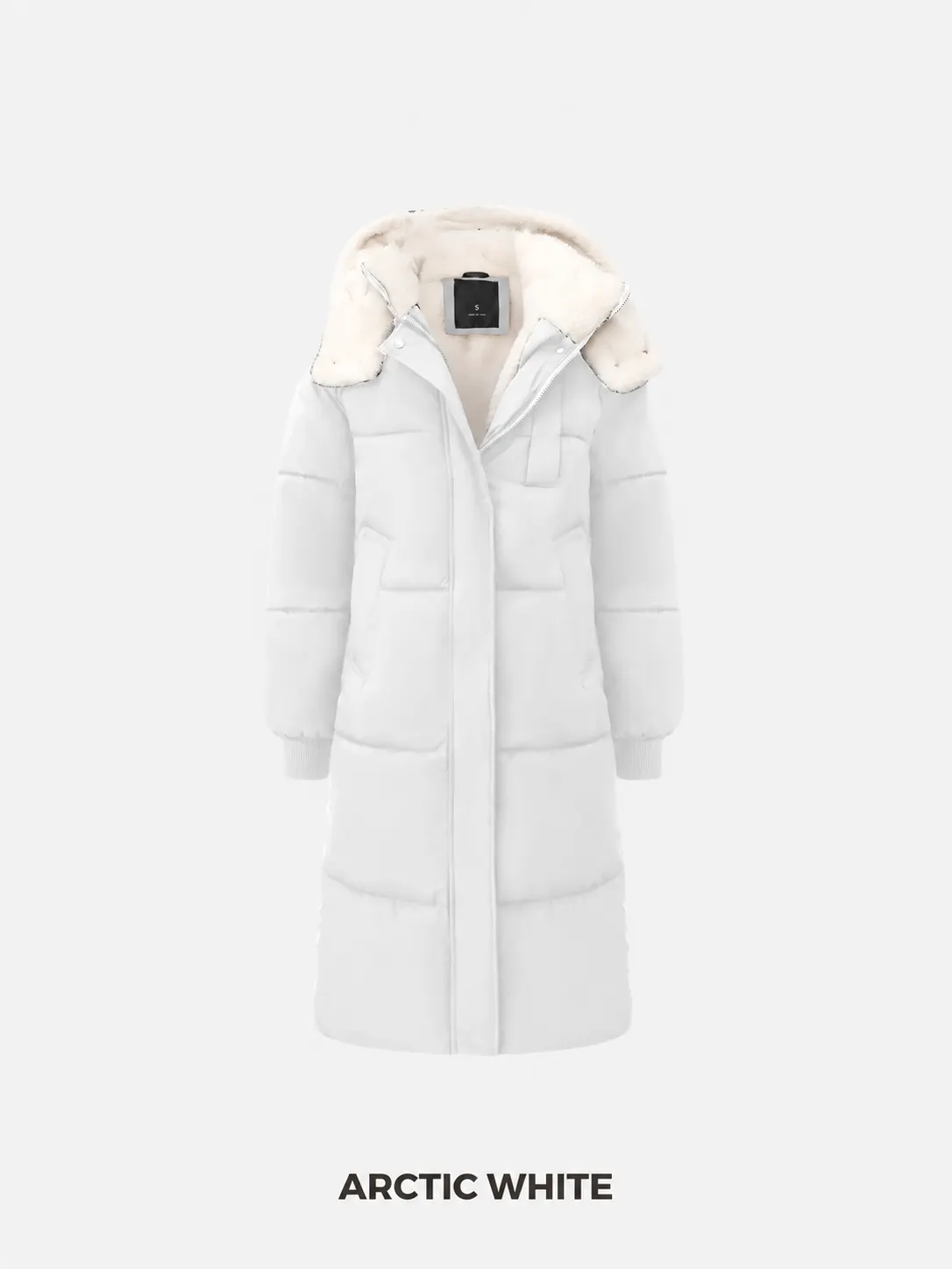 Classic Long Hooded Puffer Jacket