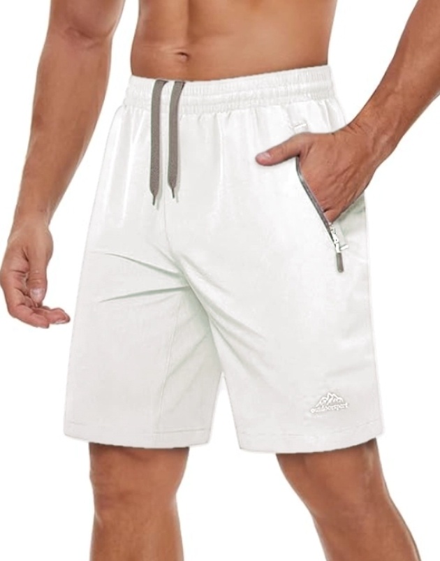 Men's workout running shorts(Pockets on both the front and back)
