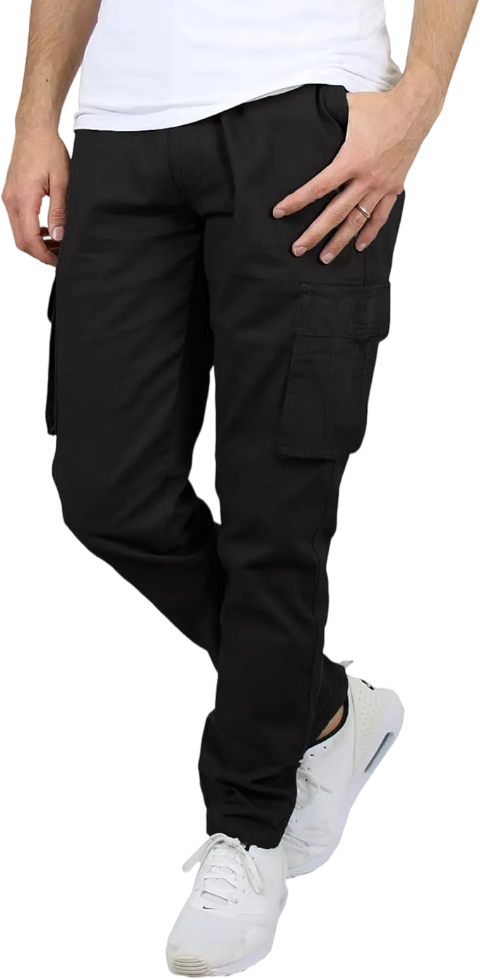Men's Flex Stretch Cotton Cargo Pants