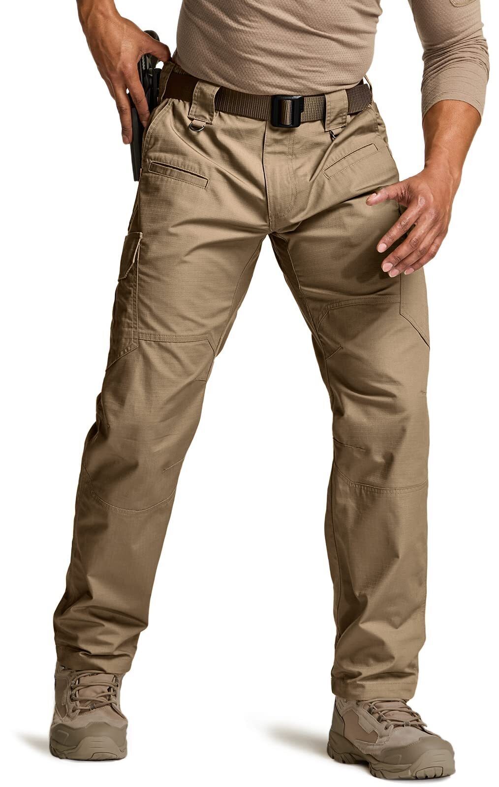 Last Day Sale 🔥Men's Tactical Pants, Water-Repellent Ripstop Cargo Pants