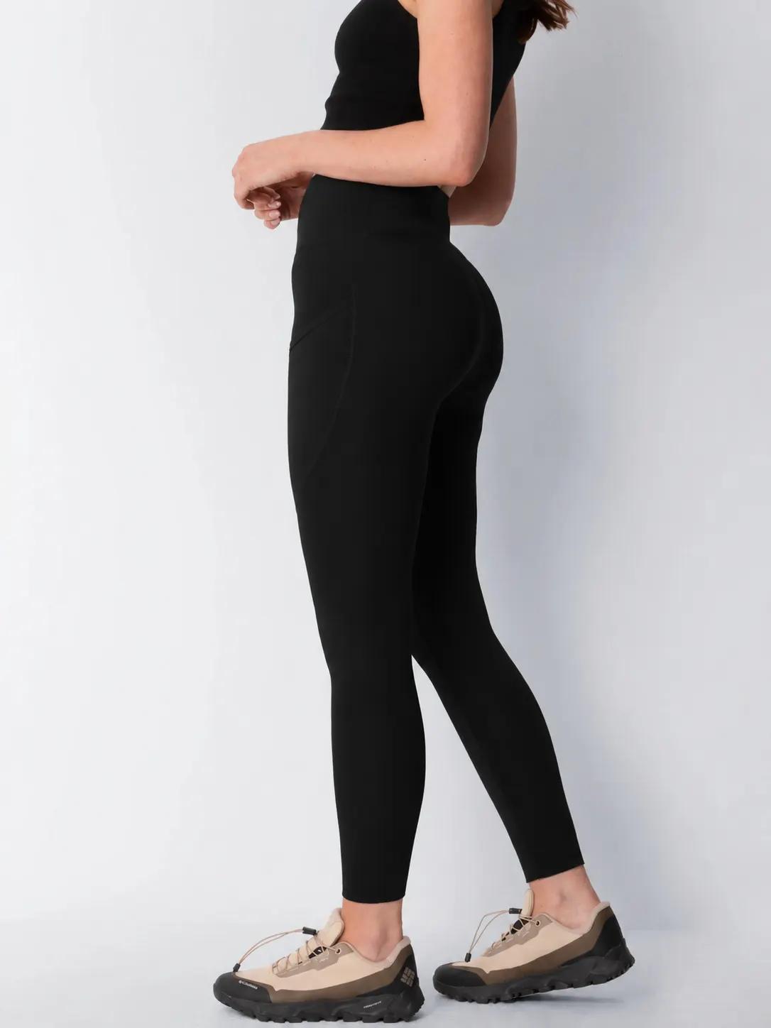 Thermal Dot Fleece Winter Super Stretch Shaping Legging