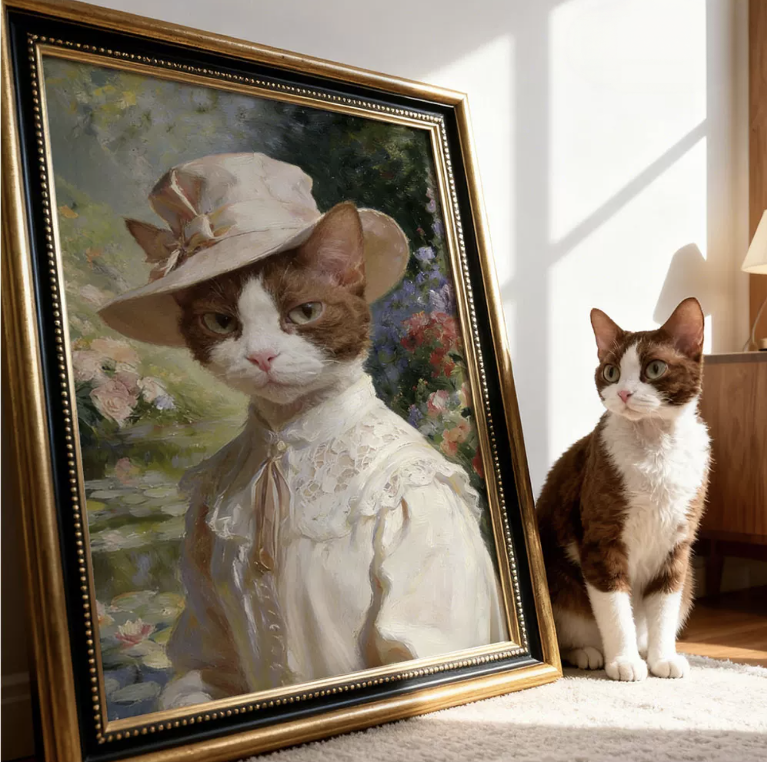 Classic Oil Pet Portrait