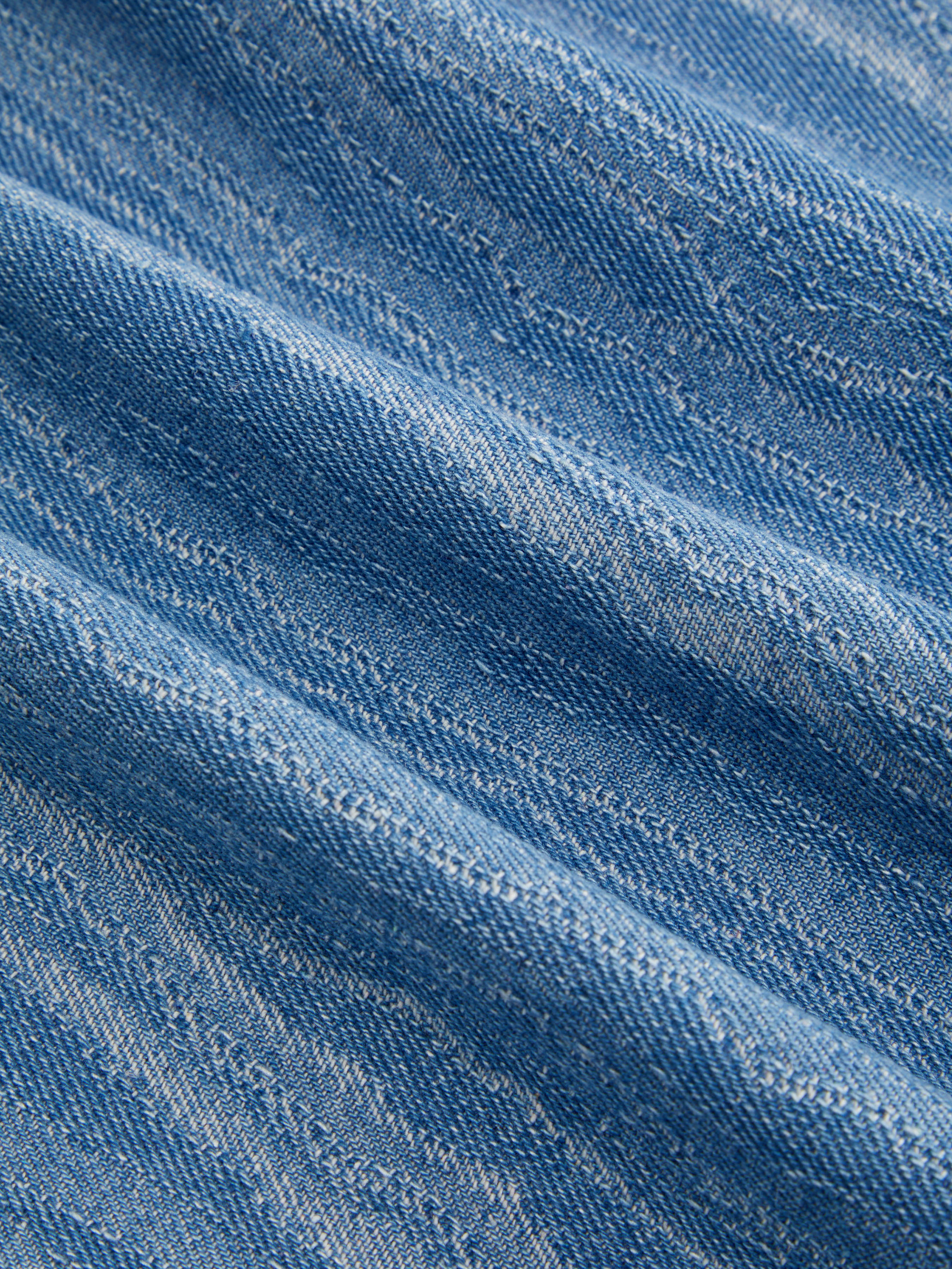 Denim Low Rise Wide Leg Jeans