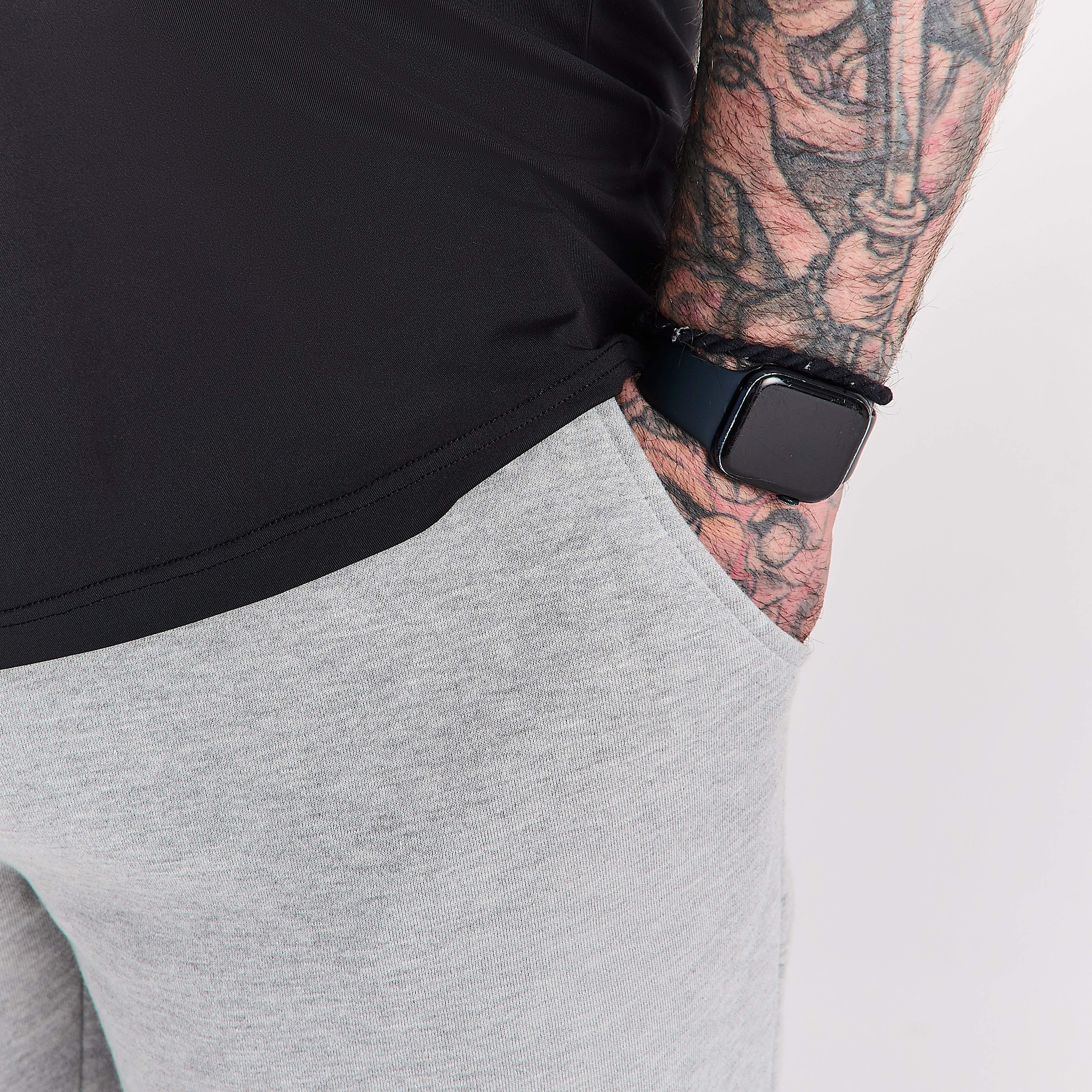 Sport Gray Hoodie & Jogger Set