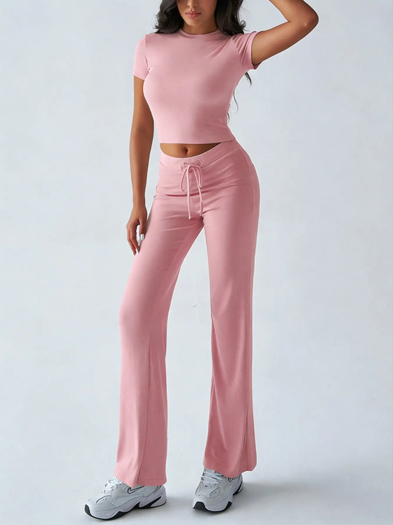 ⚡FINAL SALE⚡Women's Solid Modal Loungewear Two-Piece Pajama Set