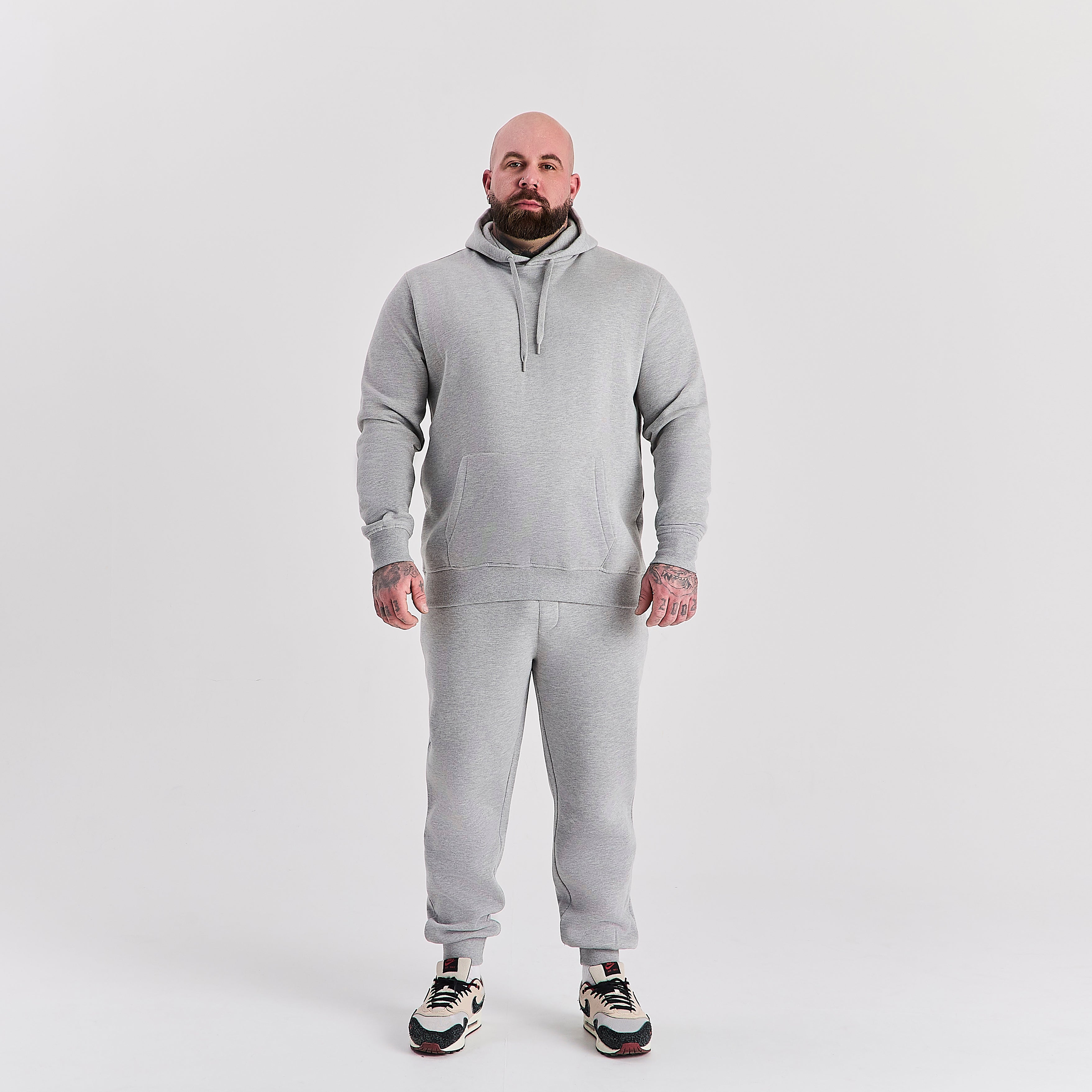 Sport Gray Hoodie & Jogger Set