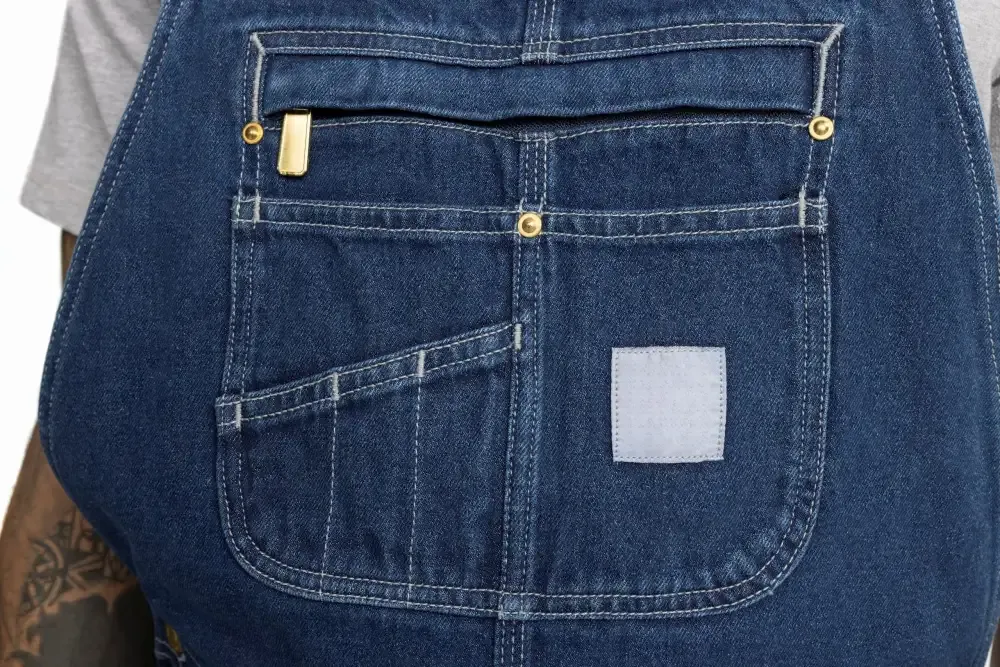 🔥Last Day Promotion!🔥Men's Denim Bib Overalls, Workwear with Adjustable Straps and Convenient Tool Pockets