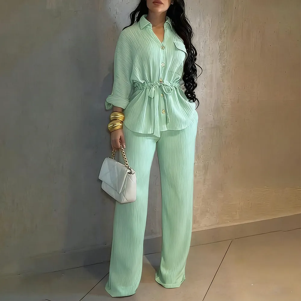 ⚡FINAL SALE⚡-Women's Retro-Style Two-Piece Commuter Suit