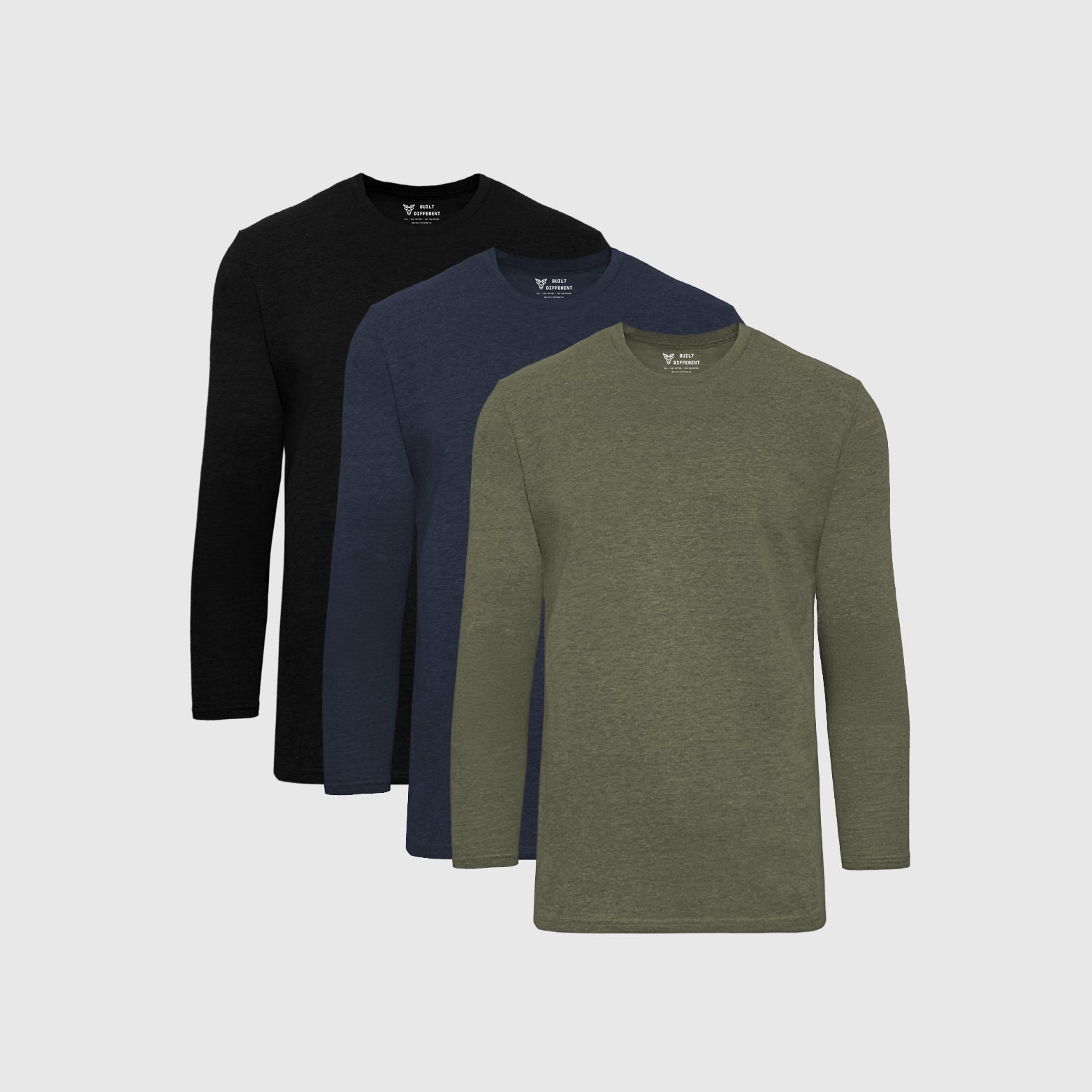 Colour Long Sleeve 3-Pack