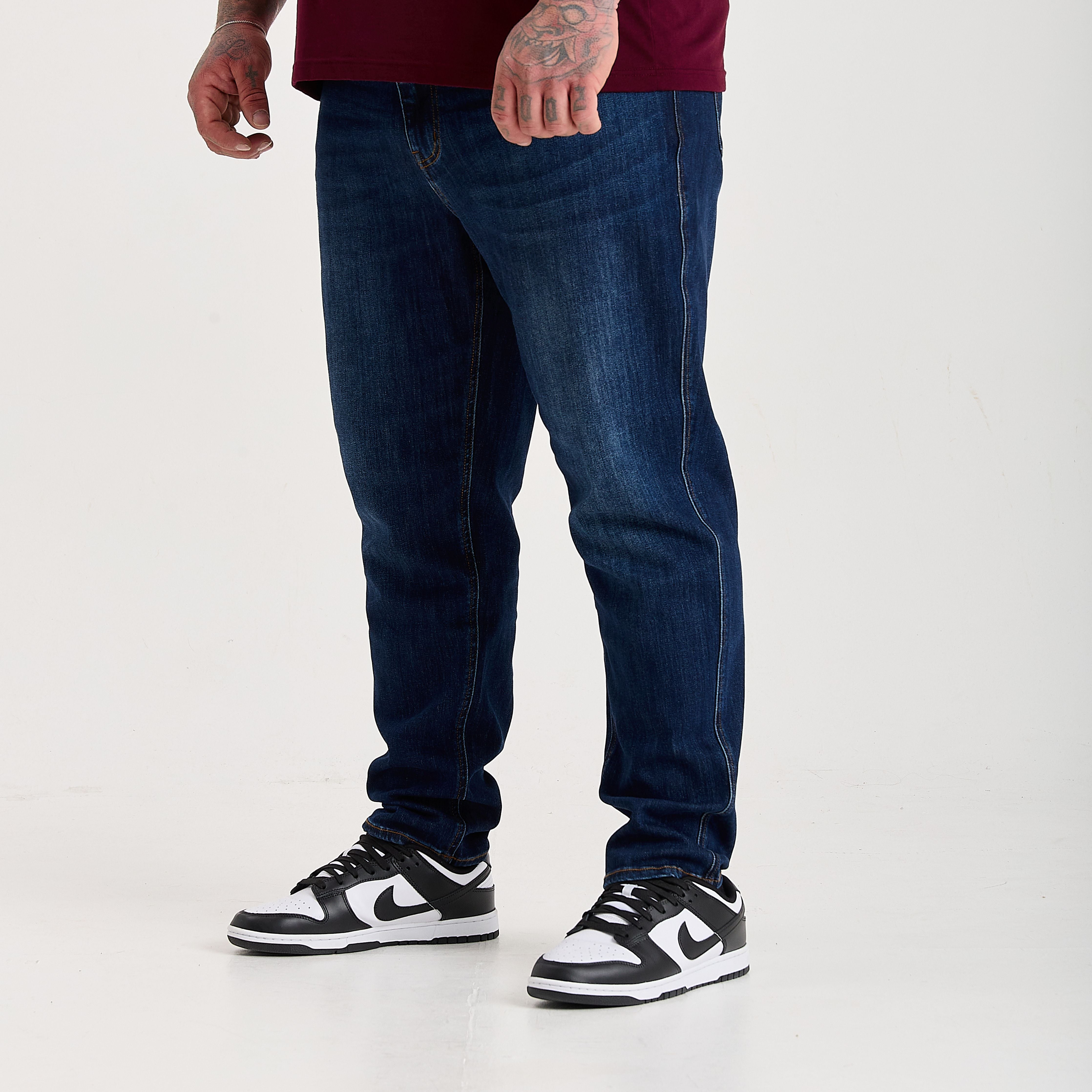 Dark Blue Comfort Jeans