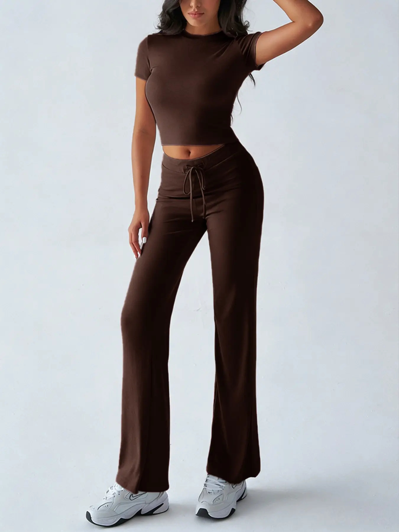 ⚡FINAL SALE⚡Women's Solid Modal Loungewear Two-Piece Pajama Set