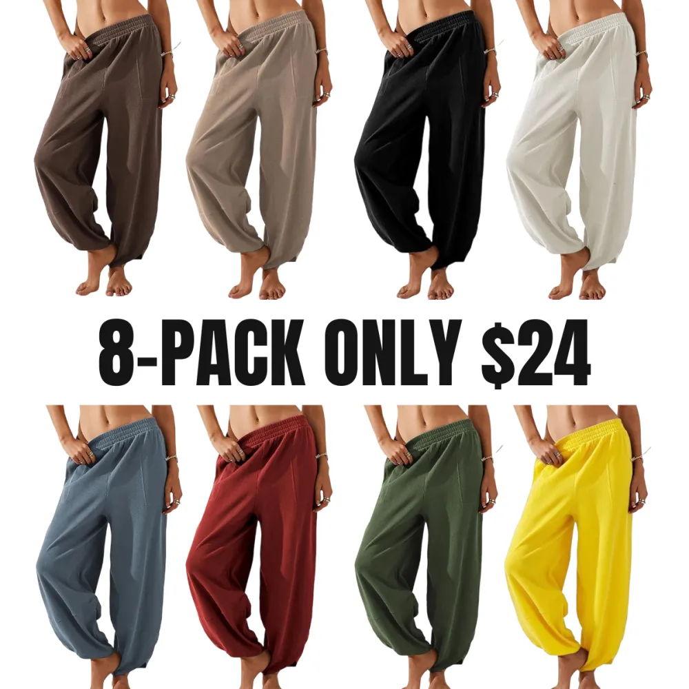 Women's Baggy Wide Leg Pants
