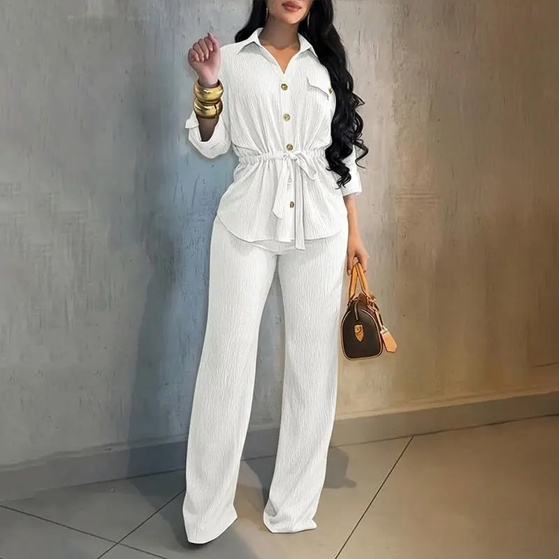 ⚡FINAL SALE⚡-Women's Retro-Style Two-Piece Commuter Suit