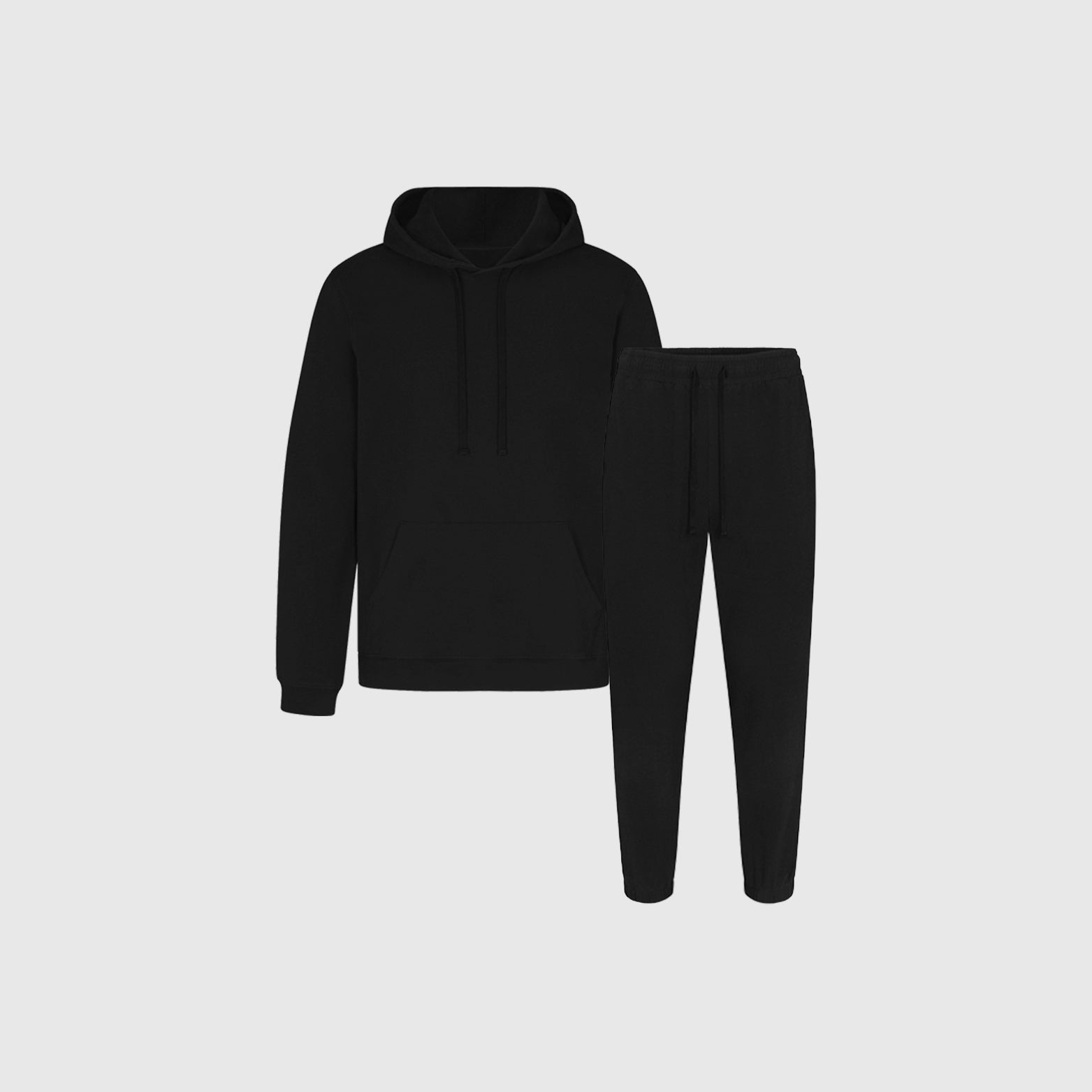 Black Hoodie & Jogger Set