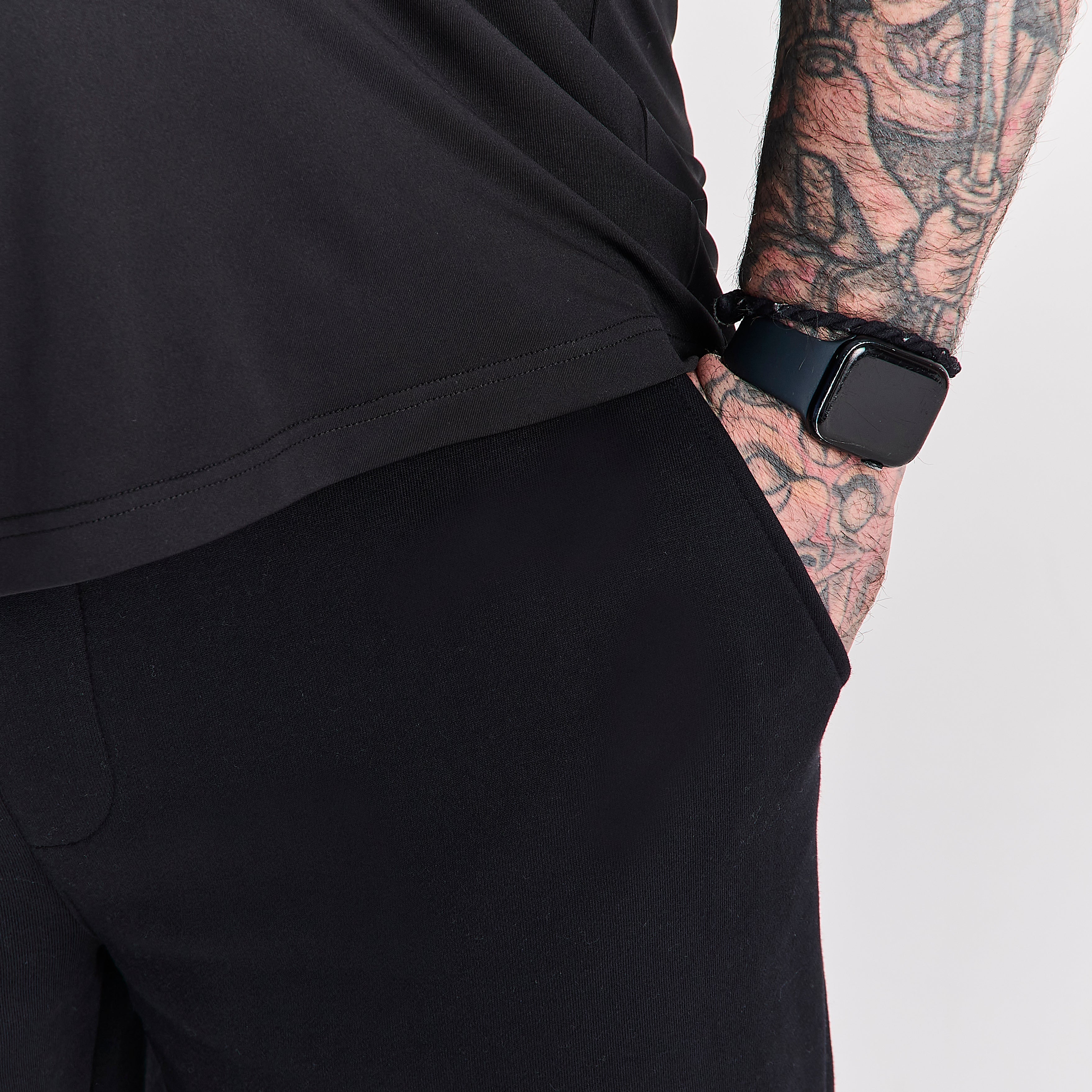 Black Hoodie & Jogger Set
