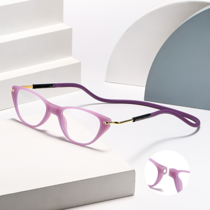 Strong magnetic reading glasses