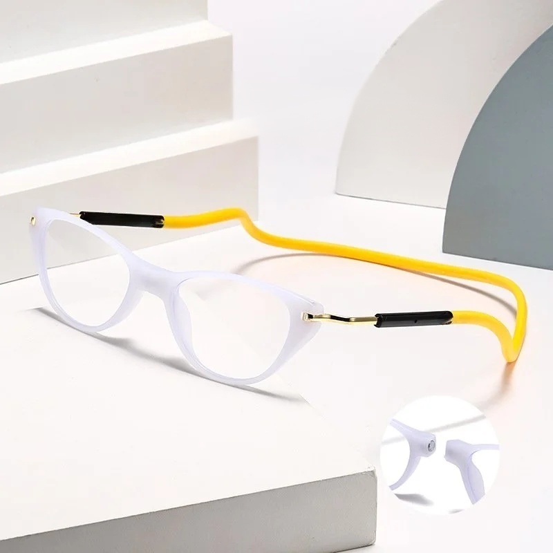 Strong magnetic reading glasses