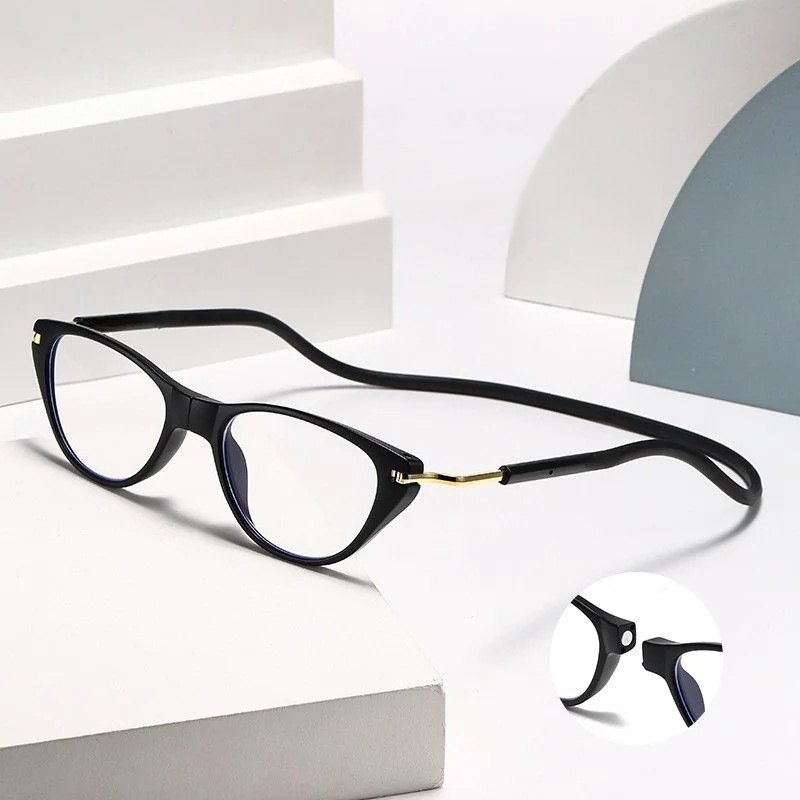 Strong magnetic reading glasses